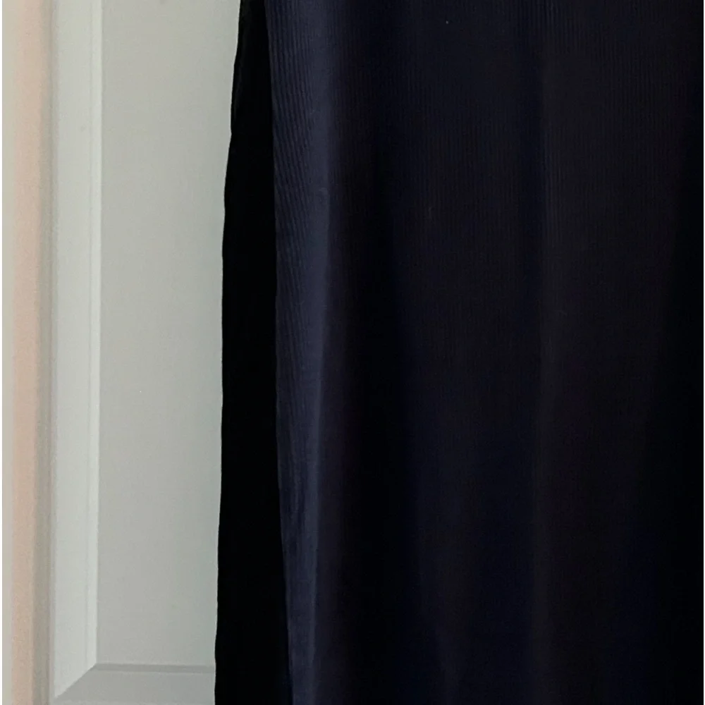 ATHLETA • Navy Blue Ribbed Dress • Small • - Picture 7 of 7